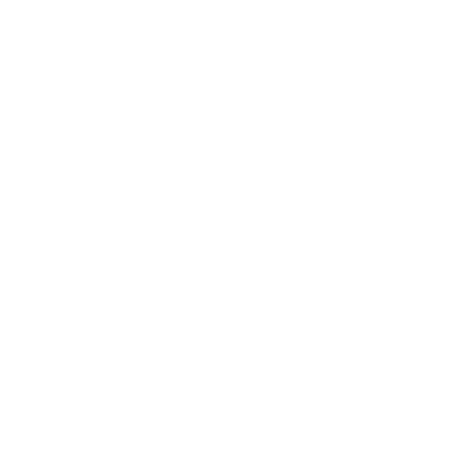 Maximum logo white on blue background.